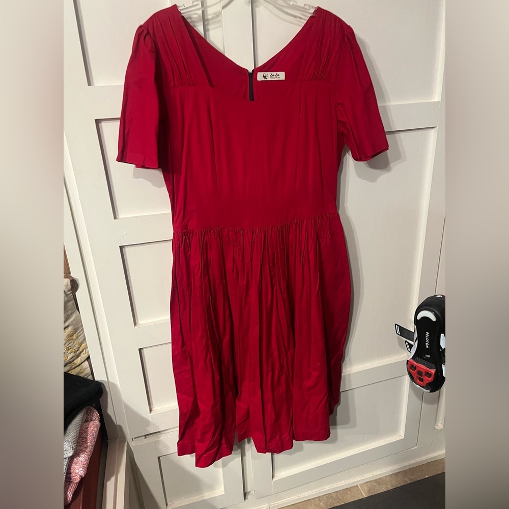 Custom Tailored Swing Dress.  GUC.